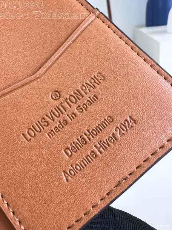 Firstbag VUITTON Organizer-7.5*11.1*1 cm LOUIS Pocket 0706